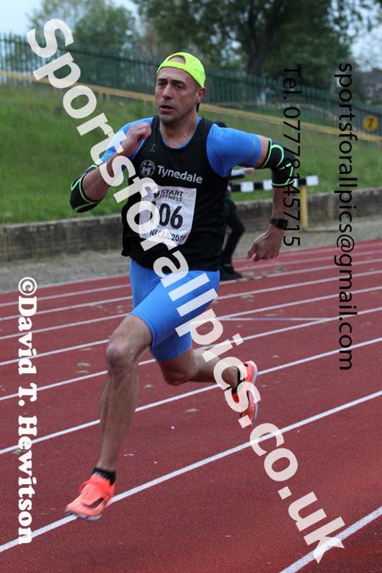 400 metres, 2021 North East Grand Prix No. 3, Monkton, Wednesday, june 2nd. Photo: David T. Hewitson/Sports for All Pics